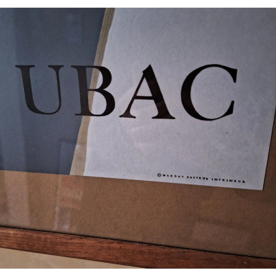 UBAC アートポスター GALERIE MAEGHT Gallery Maeght Exhibition Poster, Raoul Ubac Art Print