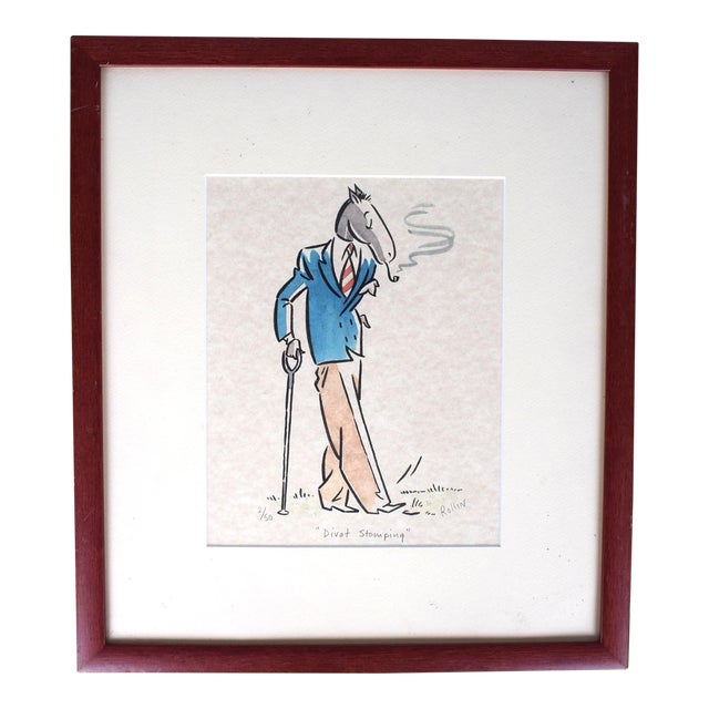 "Divot Stomping" by Rollin McGrail For Sale