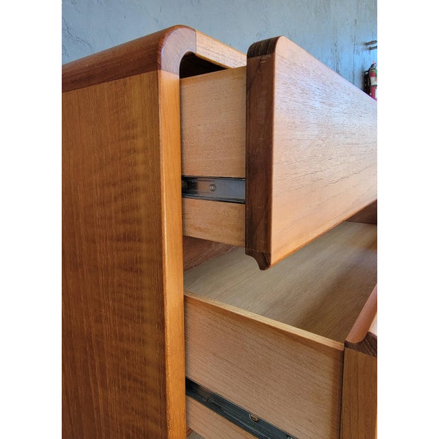 Danish Modern Teak Dressers - A Pair For Sale - Image 13 of 16