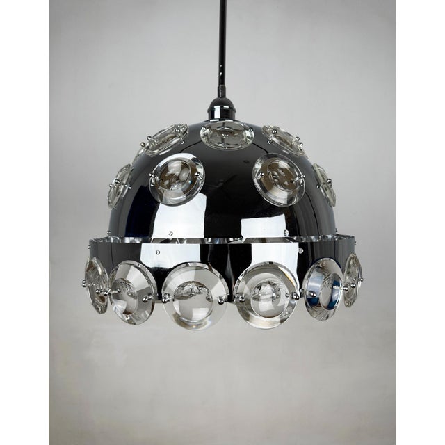 Vintage Pendant Light by Oscar Torlasco for Lumi, Italy, 1970s For Sale - Image 16 of 16