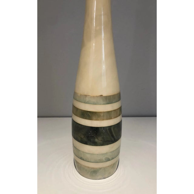 Marble Table Lamp, Circa 1970 For Sale - Image 10 of 13