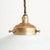 Antique French Coolie Milk Glass Pendant Light, 1920s For Sale - Image 3 of 7