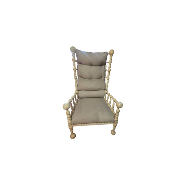 A stunning matching pair ofhigh-back bobbin(spool-turned) accent chairs.Perfectly captures thetraditional, cottagecore,...