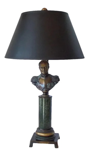 Napoléon Bust Brass Table Lamp