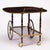 Mid-Century Mahogany Wood & Brass German Serving Bar Cart / Tea Trolley, 1960s For Sale In New York - Image 6 of 11