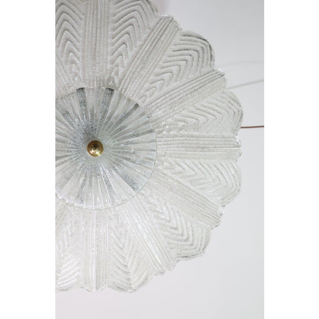 Bologna, Italian Murano Glass Ceiling Light or Flush Mount, 1980s For Sale - Image 12 of 13