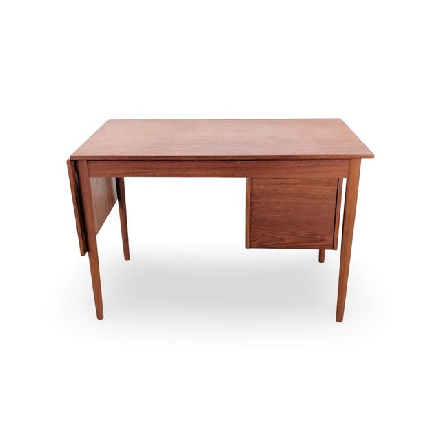 1960s Vintage Teak Desk by Arne Vodder, 1960s For Sale - Image 5 of 12