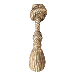 Vintage Brass Rope and Tassel Bottle Opener