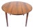 Round Extendable Dining Table in Rosewood by Arne Vodder, 1960s For Sale