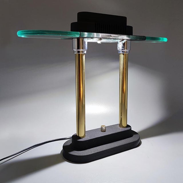 Table Lamp by Robert Sonneman for Gerorge Kovacs, 1980s For Sale - Image 5 of 8