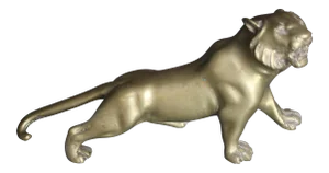 Exemplary Vintage Brass Lion