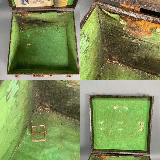 Vintage La Tosca Ivory Accordion With Case Clean Baffles Made in Italy For Sale - Image 11 of 11