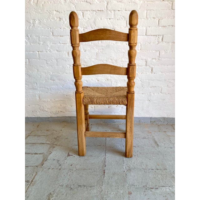 Natural Straw Chairs, Italy, 1970s, Set of 2 For Sale - Image 11 of 16