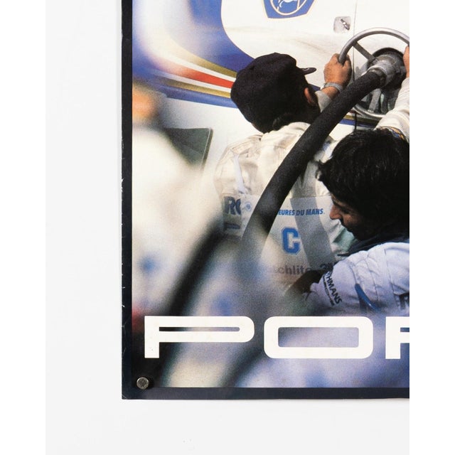 1980s 24 Hours of Le Mans 82 Motorsport Poster by Erich Strenger, 1982 For Sale - Image 5 of 9