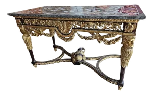 Vintage Pietra Dura Salon Table