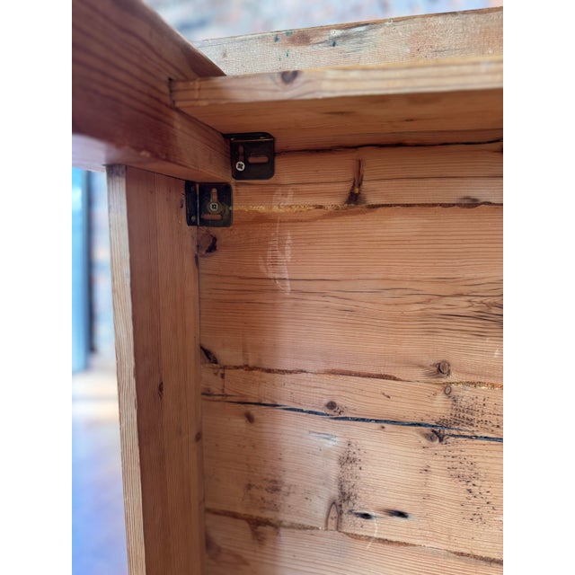 Victorian English Pine Kitchen Table, Circa 1880 For Sale - Image 9 of 12