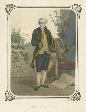 After Hölzer, Portrait of Franz Joseph Haydn, Print