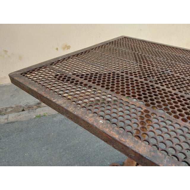 1950s Vintage Garden Table, 1950s For Sale - Image 5 of 12