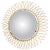 Vintage Bohemian Golden Sunburst Mirror, 1960s For Sale - Image 12 of 12