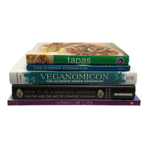 Vintage Hardback Assorted Collection of Cookbooks-Set of Five