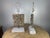 Italian Italian Cast Metal Figural Table Lamps, 1930s Classical Style For Sale - Image 3 of 17