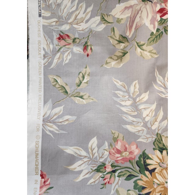 Schumacher "Duchess Bouquet" Fabric - 14 Yards For Sale - Image 11 of 13