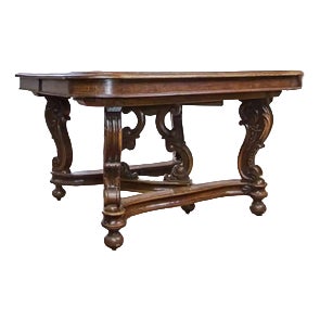 19th Century French Louis XV Extendable Dining Table For Sale