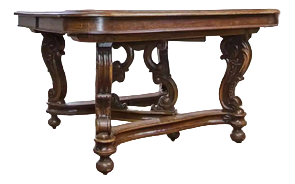 19th Century French Louis XV Extendable Dining Table