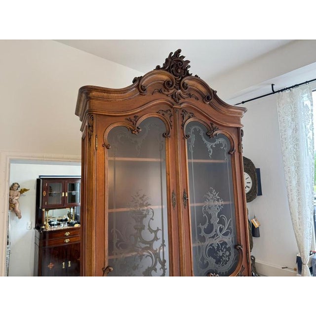 Baroque Altar Cabinet in Oak For Sale - Image 6 of 16