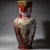 Large Red Vase with Floral Decoration from Zsolnay Ceramics, Hungary, Early 20th Century For Sale - Image 16 of 16