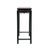 Wood Black Square Golden Chinese Engravement Tall Plant Stand Pedestal Table For Sale - Image 7 of 11