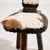 1970s Vintage Hand-Crafted Chair with Cowhide, 1970s For Sale - Image 5 of 13
