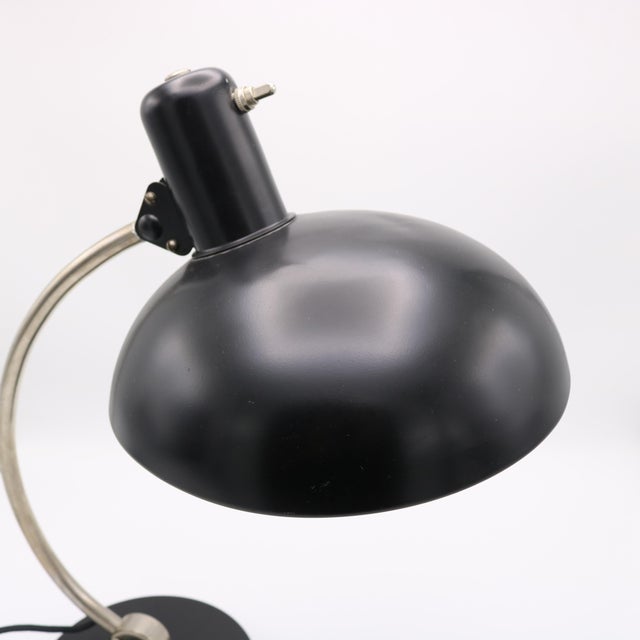 Bauhaus Desk Lamp in the style of Christian Dell for Bros. Kaiser & Co. 20th Century For Sale - Image 3 of 7