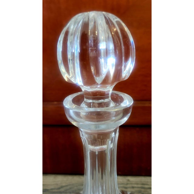 Traditional Waterford Lismore Crystal Ship's Decanter For Sale - Image 3 of 7