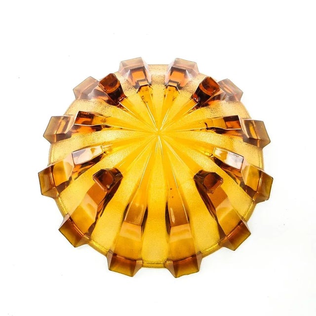 Art Deco Belgian Bowl by Val Saint Lambert, 1950s For Sale - Image 6 of 11