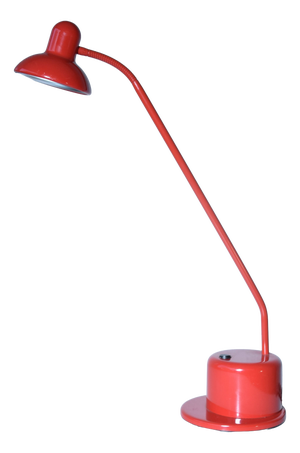 Vintage Desk Lamp in Red, 1980s