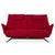 Fabric Three-Seater Red Electric Function Evita Sofa from Koinor For Sale - Image 15 of 15