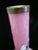 Victorian Harrach Enameled Flower Opaline Pink Cased Glass 17" Bohemian Vase For Sale - Image 9 of 11