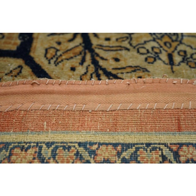 Late 18th Century Antique Tabriz Rug 9'1'' x 11'10'' For Sale - Image 4 of 9