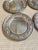 Frank Whiting Set of 6 Sterling Silver Art Nouveau Repousse Bread Dishes For Sale - Image 4 of 7