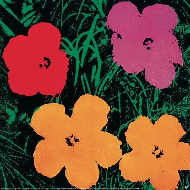Artist: Andy Warhol Title: Flowers, 1964-small Year: Unknown Signed: No Medium: Offset Lithograph Paper Size: 26 x 26...