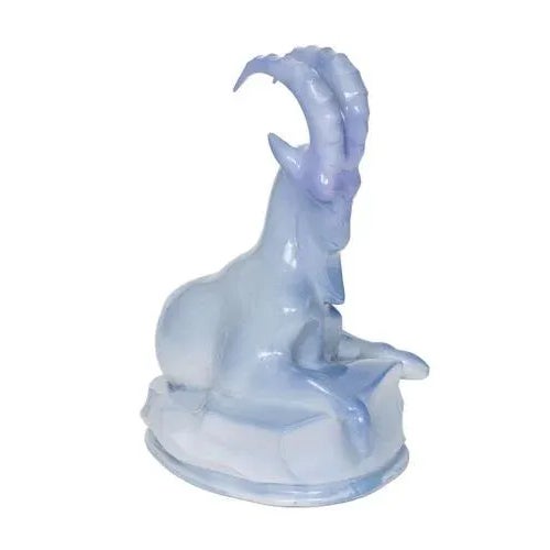 Porcelain Figurine of Mountain Goat For Sale - Image 10 of 12