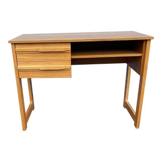 1980s Swedish Mid-Century Modern Teak Student Desk For Sale
