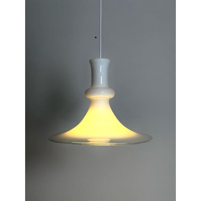 Holmegaard Etude Pendant Light, 1980s Designed by Michael Bang in the 1980s, the Etude pendant light is a beautiful...