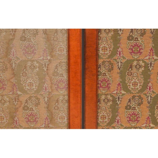 Four-Panel Dressing Screen / Room Divider - From an auction from Connie Stevens home, the singer , screenwriter, producer...