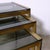 Nesting Coffee Tables in Glass and Brass, Italy, 1970s, Set of 3 For Sale - Image 18 of 18