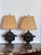 1920s Pair of 1920s Cast Iron Urn-Form Table Lamps For Sale - Image 5 of 12