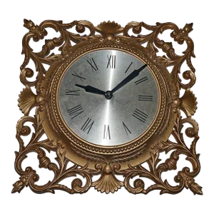 Hollywood Regency 1960's Wall Clock