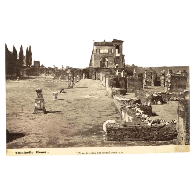 Ludovico Tuminello, Palazzo dei Cesari, Vintage Photograph, Early 20th Century For Sale