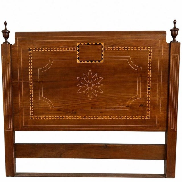 Antique D. Maria Bed in Pau-Óleo Wood, 1800s For Sale - Image 6 of 6
